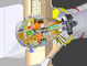 Idro turbina della lampadina orizzontale della turbina Kaplan/turbina dell'acqua con il doppio regolatore di velocità del regolatore