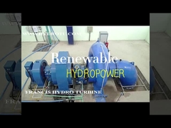 Piccolo pozzo orizzontale Francis Hydro Turbine / Francis Water Turbine da 0,1 MW - 50 MW