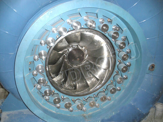 Francis Turbine Runner in acciaio inossidabile per 10-300 metri di testa d'acqua con una capacità di 0,1 MW-20 MW