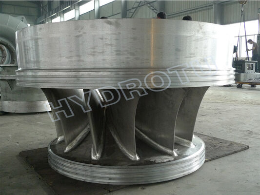 Attrezzatura idroelettrica per il processo di fabbricazione dell'acciaio inossidabile del corridore della turbina Francis di precisione 0Cr13Ni4Mo