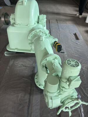 Turgo Turbine idroelettrica con potenza nominale di 100KW-2000KW, corridore in acciaio inossidabile e efficienza dell'88% per le centrali idroelettriche