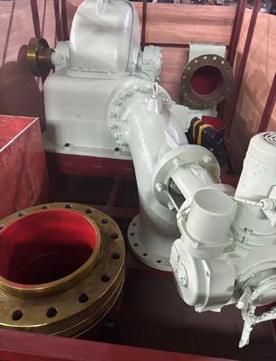 Turgo Turbina idroelettrica con corridore in acciaio inossidabile 100KW-2000KW di potenza nominale e efficienza fino all'88%