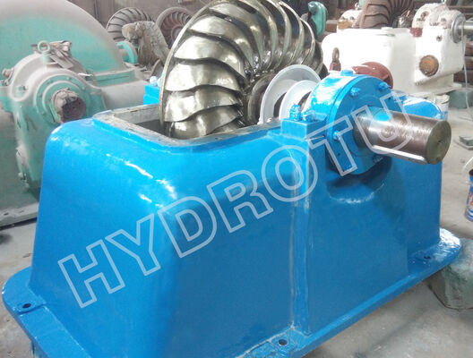 Turgo Hydro Turbine 100KW-2000KW con 70m-200m Head Range e 88% di efficienza